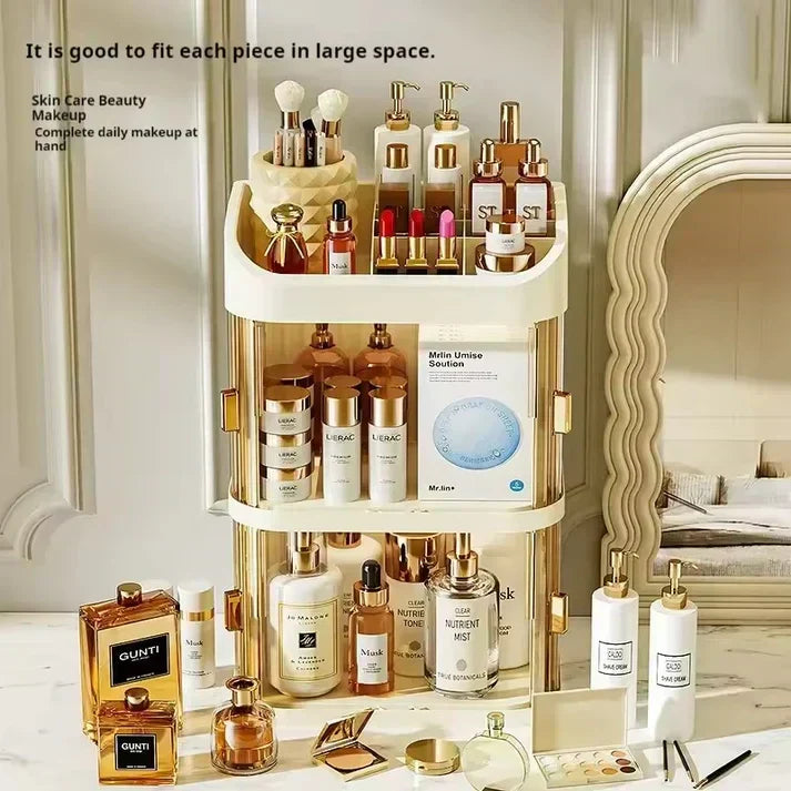 Double Story Cosmetic Storage Box